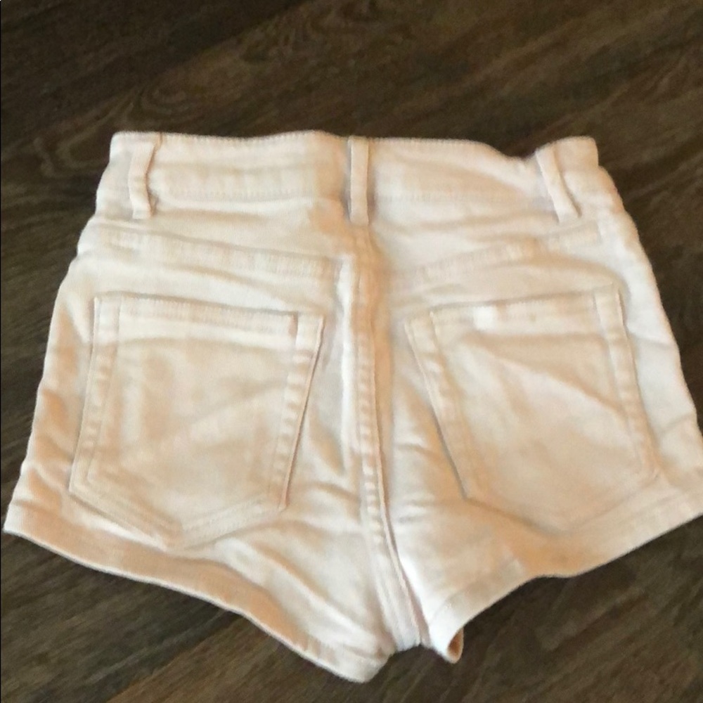 Pink Distressed Shorts - Picture 4 of 4